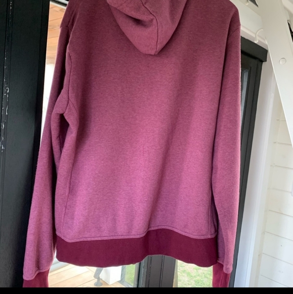 XL Pact Maroon Organic Cotton Zip Up Hoodie - Picture 2 of 4